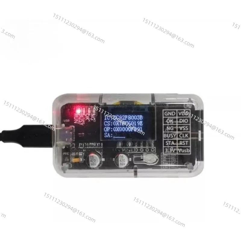 

Universal ARM Cortex Debug Emulator Programmer, USB SWD/JTAG Downloader for MCU Development