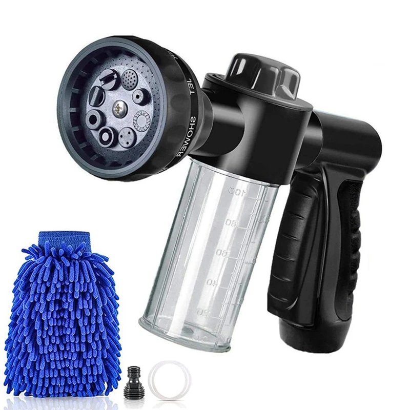 

Portable Auto Foam Lance Water High Pressure Nozzle Jet Car Washer Sprayer Cleaning Tool Automobiles Wash Tool