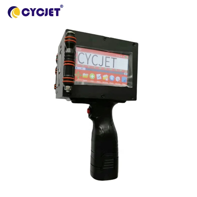 

Handheld Inkjet Printer TIJ 50mm Coding Machine Expiry Date Serial Number Barcode Printing on Box