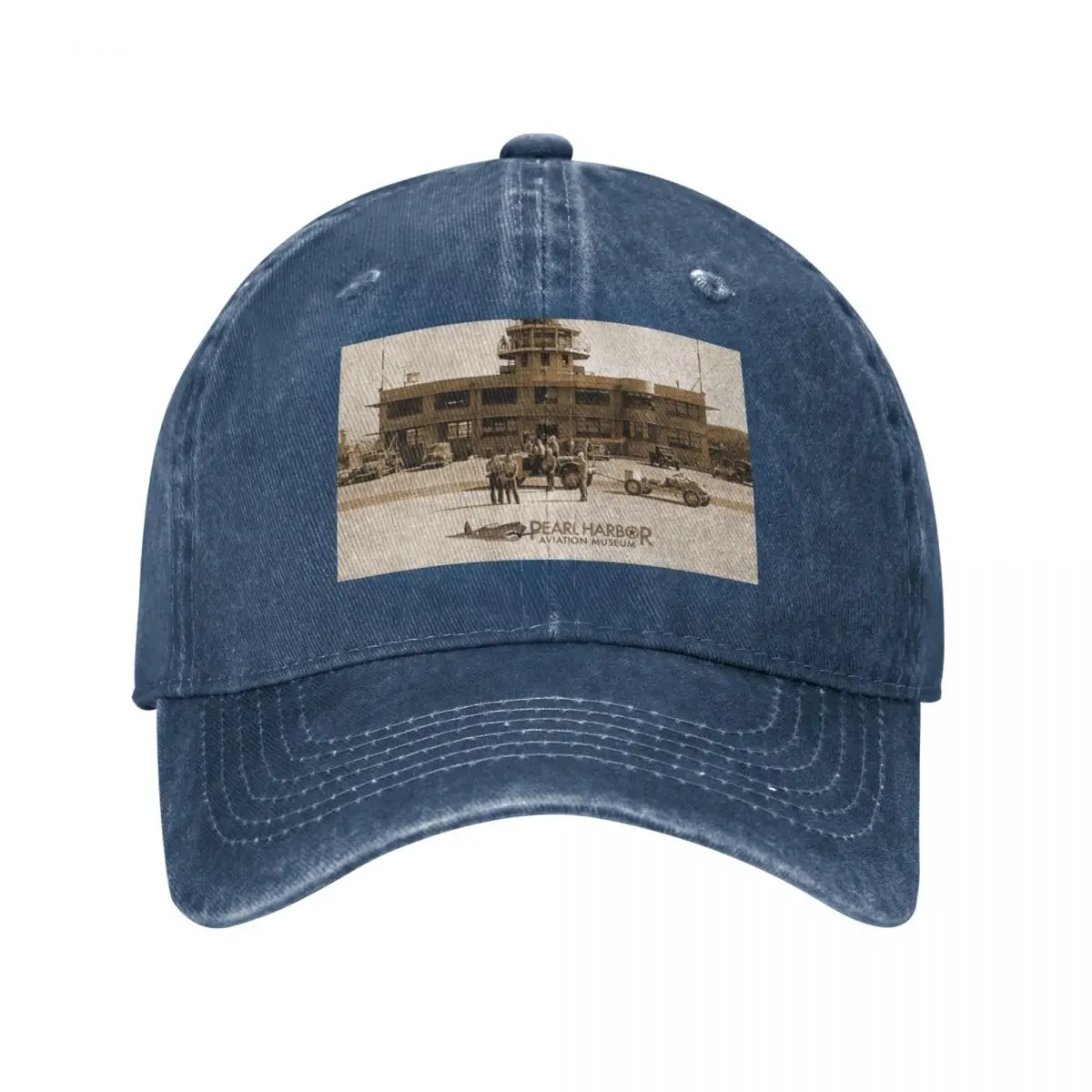 

Operations Building at Pearl Harbor Aviation Museum Baseball Cap Fishing Caps Mountaineering Fashion Beach Caps For Men Women'S