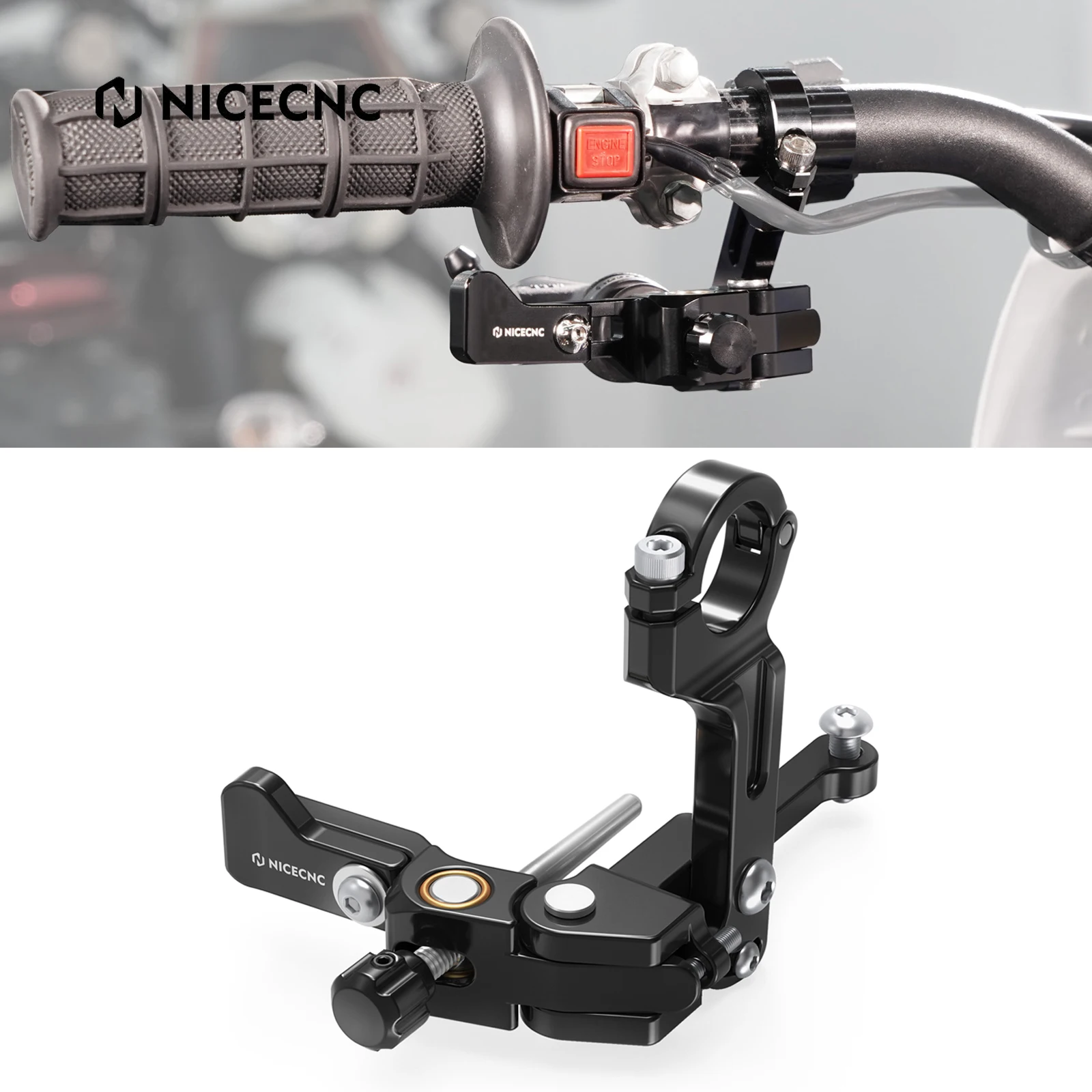 

NICECNC For KTM EXC 300 EXC 250 EXCF 350 SXF 250 SXF 450 Left Thumb Brake Assembly For Husqvarna TE 300 FE 350 For GasGas EC 300