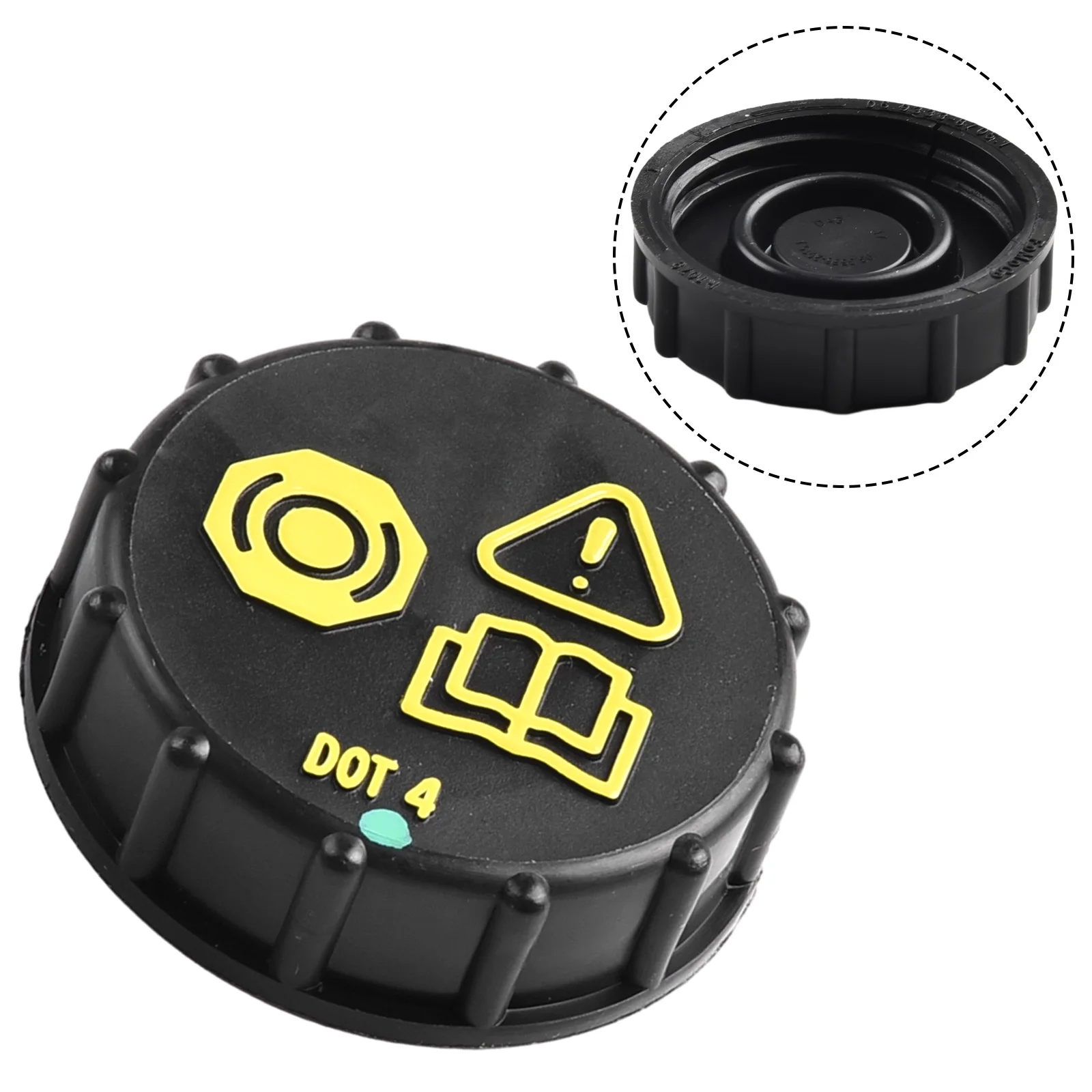 For Ford Focus Brake Fluid Reservoir Cap (MK2 MK3 MK4) 2005 2014 ABS Construction Suitable for C Max and S MAX Series