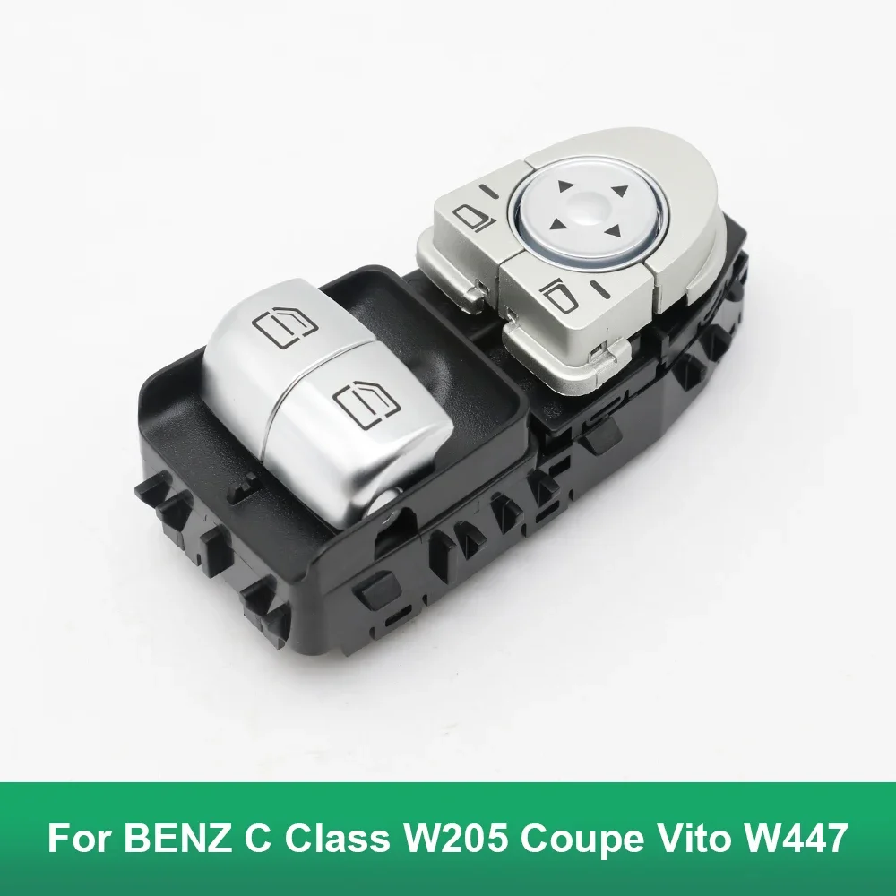 

Car Master Power Electric Window Lifting Switch For Mercedes BENZ C Class W205 Coupe Vito W447 2059050302,2059057011,2059051513