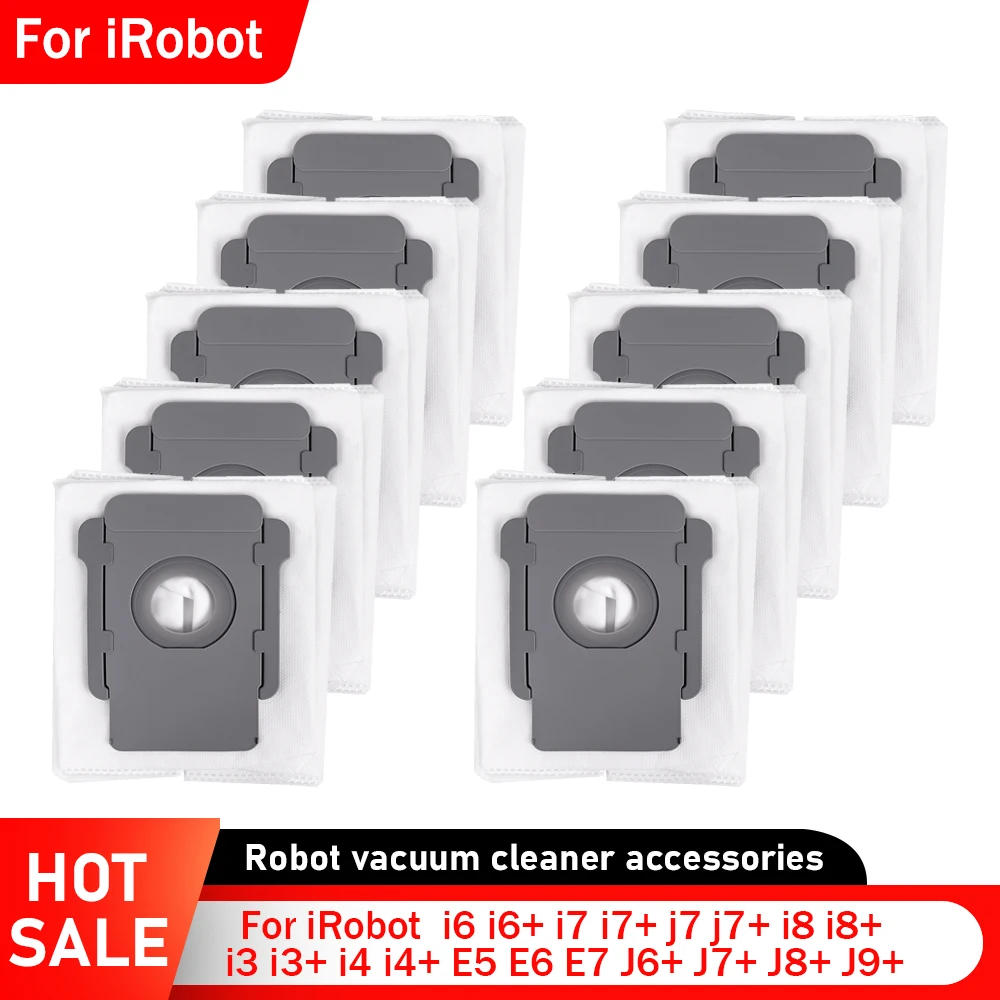 iRobot Roomba j6+/j7+/j8/ j9+/i3 i3+/i4 i4+/i5 i5+/i7 i7+/i6+/i8+/E5 E6 E7/S9 S9+ 액세서리 교체용 먼지 봉투