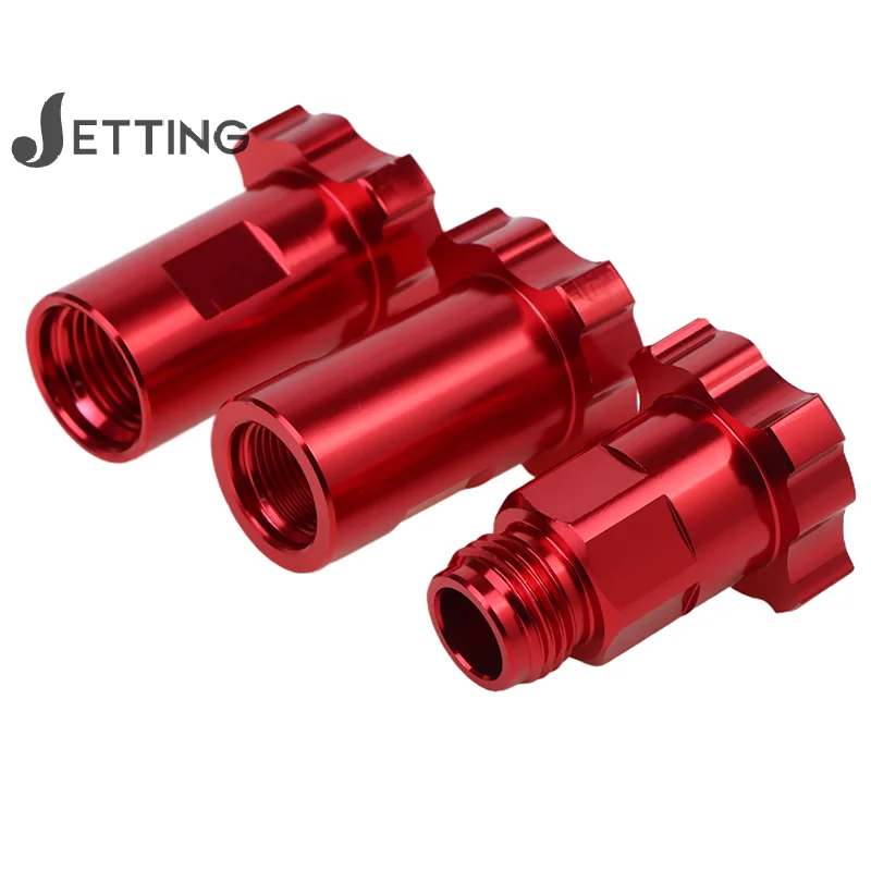 Quick Connector Spray Gun Adapter Red No-clean Spray Paint Bottle Adapter For Spray Gun Disposable Measuring Cup