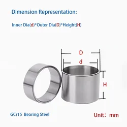 Inner Diameter 8/9/10/20 Steel Sleeve Wear-Resistant Sleeves Disassembly sleeve/ Guide sleeves/Spacer Sleeve