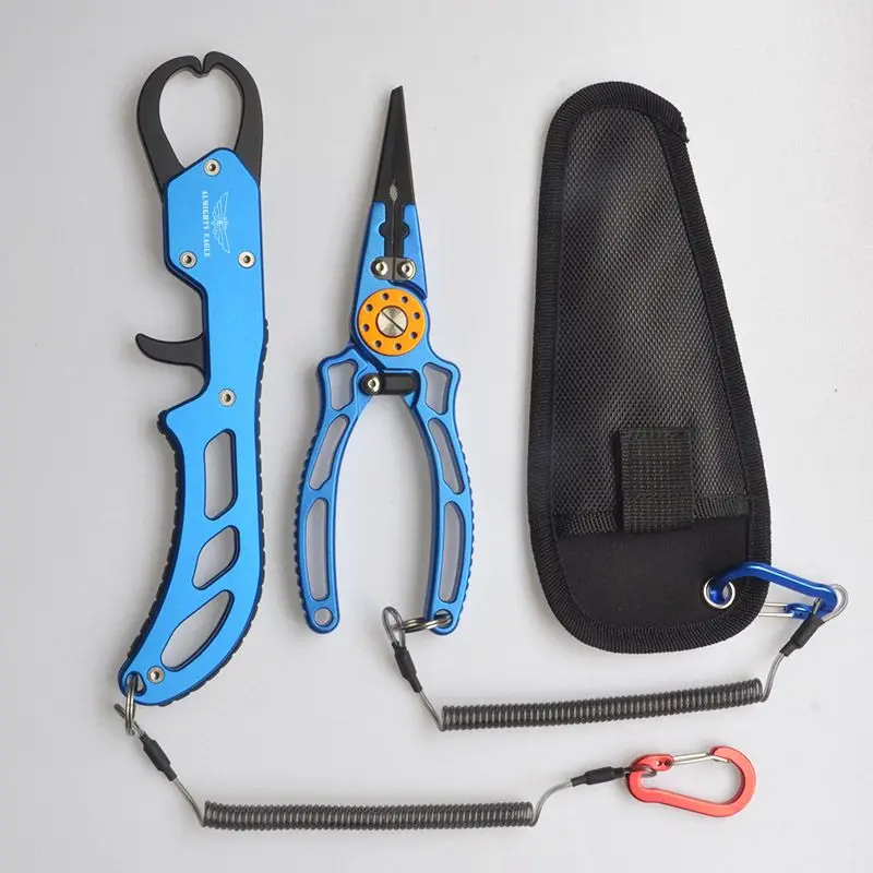 High Precision Multifunctional Fish Controller Set Hook Removal Fish Lifting Fish Cutting Line Fishing Pliers Set Fishing Tools