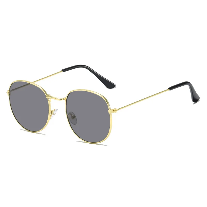 Okrągłe okulary przeciwsłoneczne męskie Vintage metalowe okulary przeciwsłoneczne dla kobiet luksusowej marki gogle okulary przeciwsłoneczne damskie okulary przeciwsłoneczne dla kobiet mężczyzn ﻿ — zdjęcie 5
