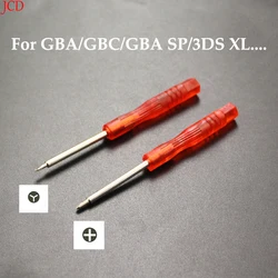 1Pcs Red handle Cross Triangle Screwdriver for PS4/PS5/PSP/PSV/GBA/GBC/GBA SP/Wii game machine Y + screwdriver