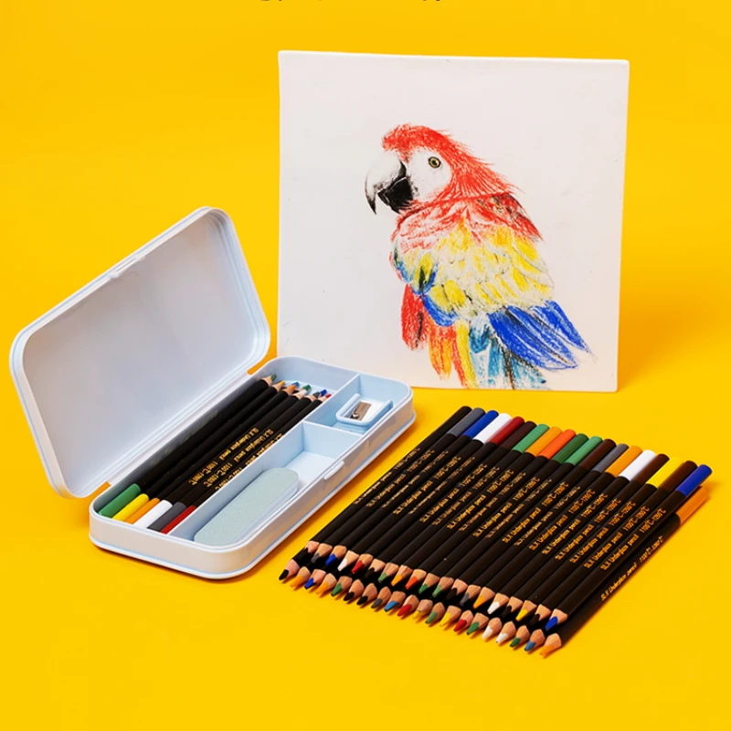أقلام تلوين زيتية سيراميكية اح - مراجعة Colored Pencil Professional وسعره