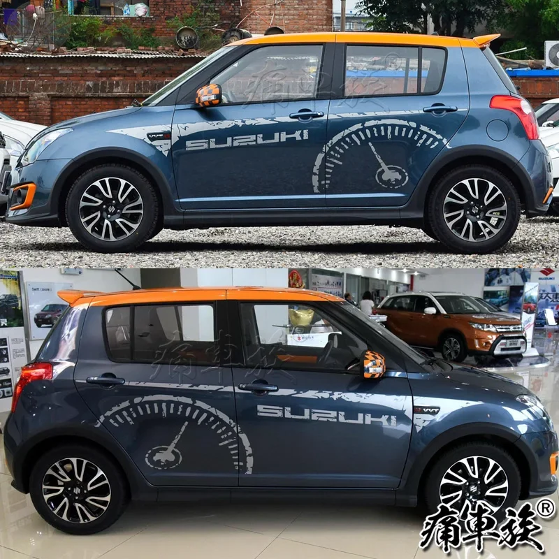

car sticker For Suzuki Swift body appearance decoration modified fashion cool version Decal film