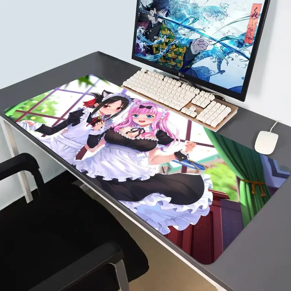 

Аниме Kaguya Sama Love Is War Коврик для мыши Симпатичный настольный коврик Chika Playmats Большой коврик для мыши с клавиатурой XXL Игровые аксессуары Ковер Gamer