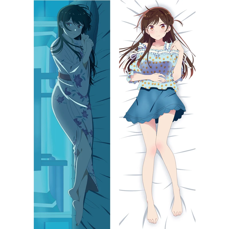 New Pattern Rent A Girlfriend Mizuhara Chizuru Anime Body Pillow Case   Cover  cases Cushion with Hidden