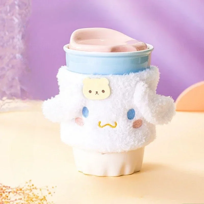 

Sanrio Cinnamoroll Series Anime Ceramic Cup Ins Wind Cute Milk Breakfast Cup Kawaii Coffee Cup Cereal Cup New Tea Cup Couple