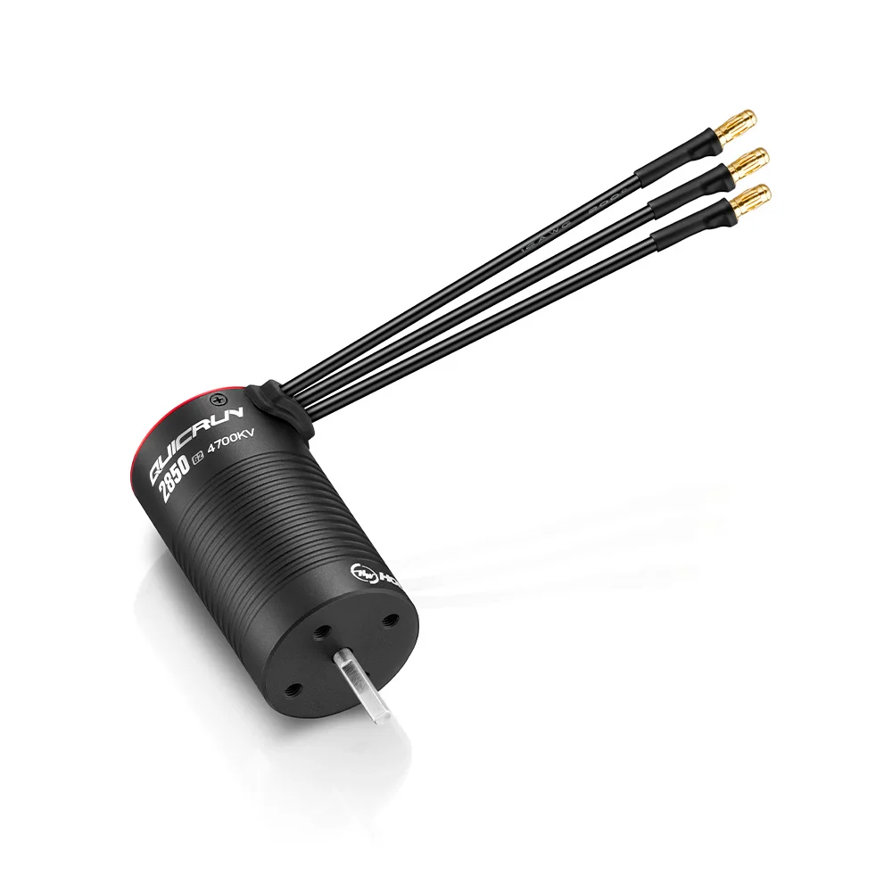 HOBBYWING Brushless Sensorless Combo QUICRUN 2840 2850 Motor 12BL45 G2 45A ESC  Shaft WaterProof For 1/12 1/14 1/16 RC Cars view 2