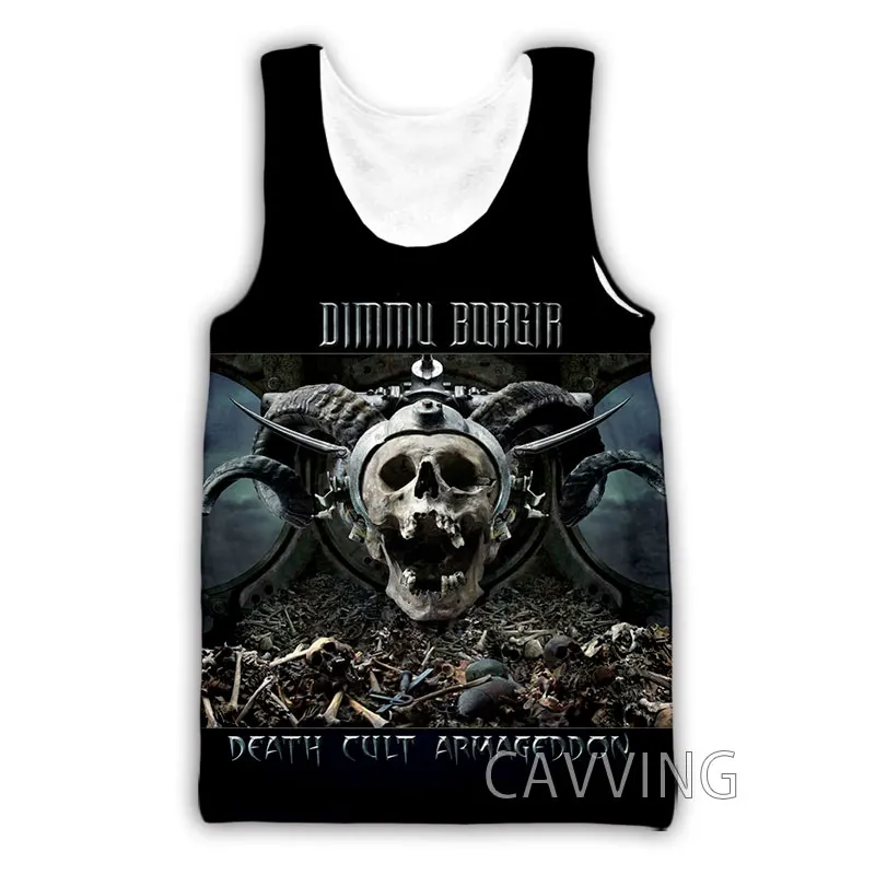 CAVVING 3D Printed  DIMMU BORGIR Rock  Tank Tops Harajuku Vest  Summer Undershirt Shirts Streetwear for Men/women  V02