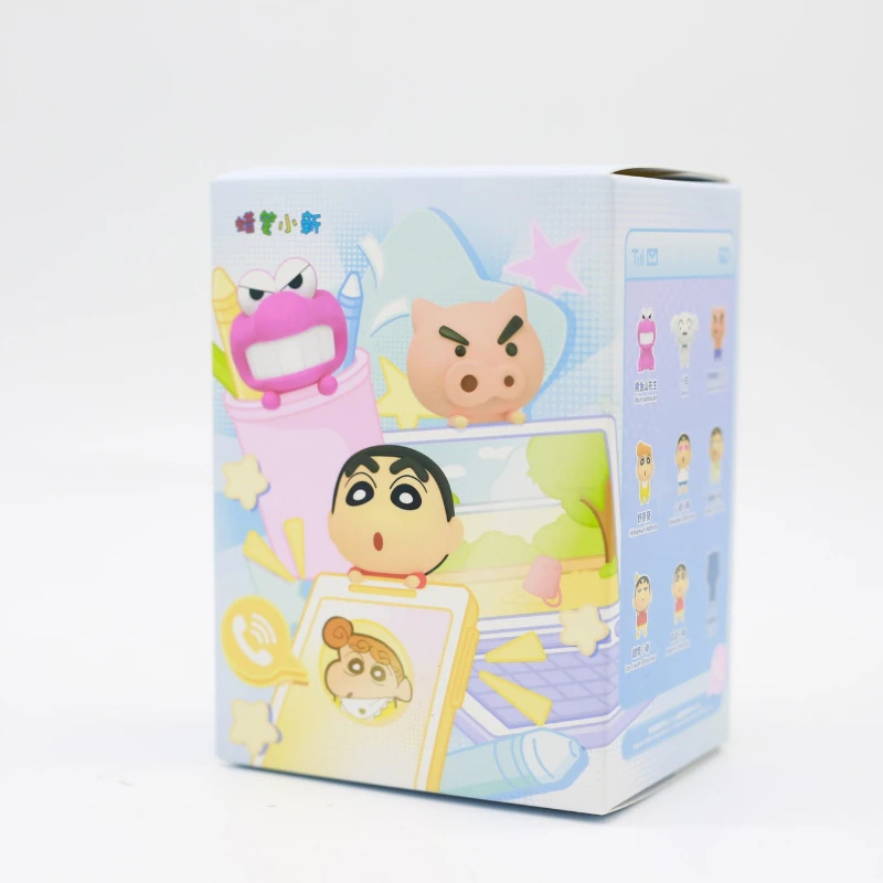 

Crayon Shin-chan Anime Action Figure Blind Box Toy Cartoon Kawaii Model Collection Ornaments Kids Birthday Gifts