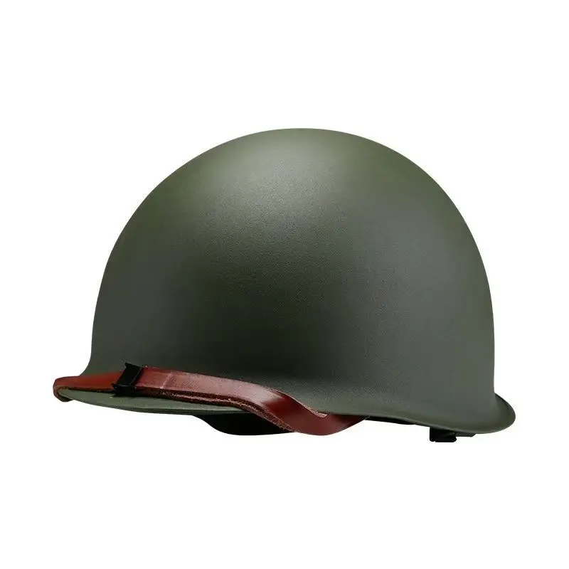 Classic Steel M1 Helmet Tactical US Military Army Replica Protective Helmets WWII WW2 Outdoor CS Paintball Green Steel Helmets