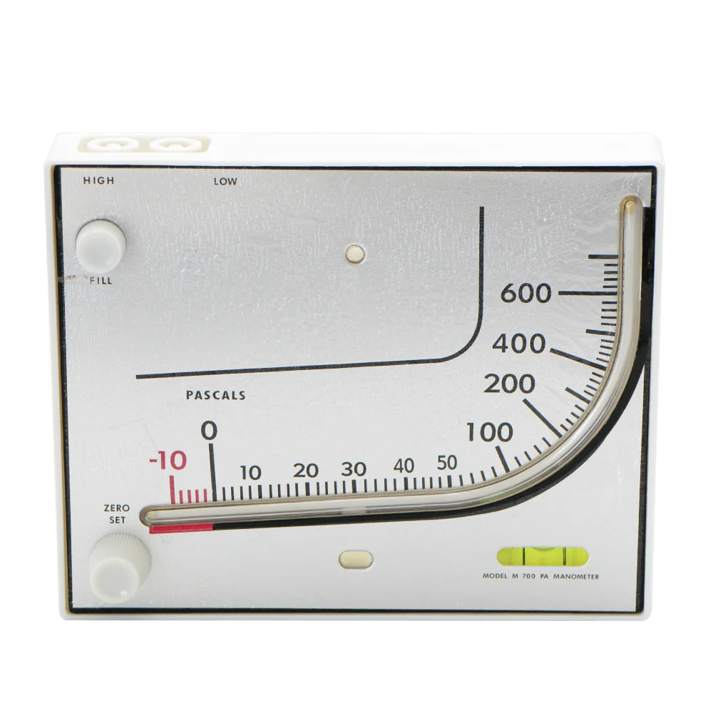 Instrumentos de medición de presión diferencial de aceite rojo de alta calidad medidor A1-700PA manómetro de interruptor de China