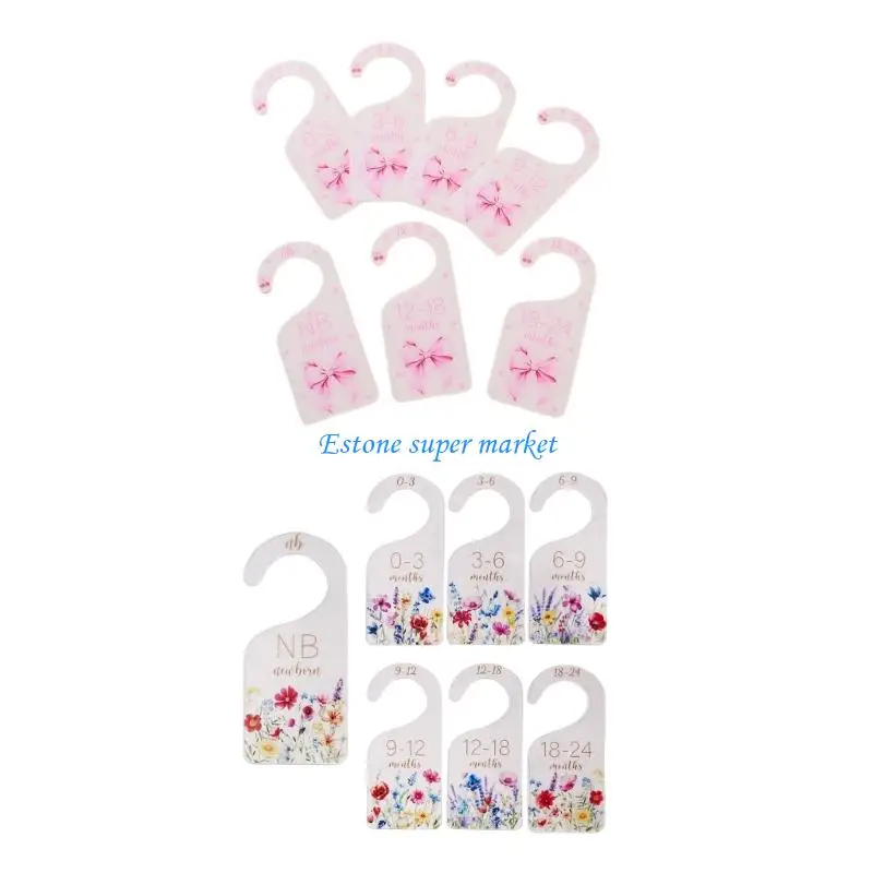 090B أقسام صور مرحلة الطفل 7 قطعة مجموعة إكسسوارات احتفال بالسنة الأولى من الأكريليك الشفاف للرضع #1