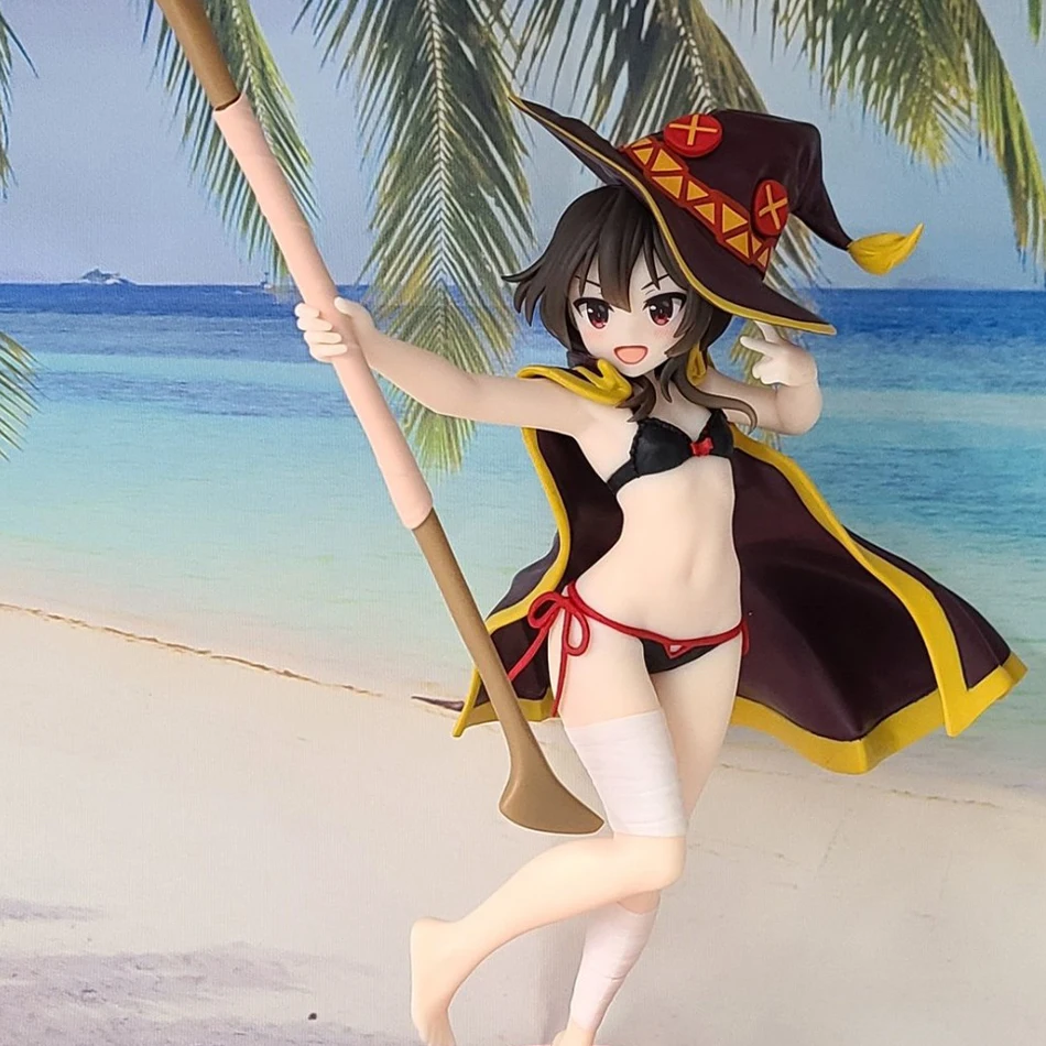 كونوسوبا نعمة الله على هذا العالم الرائع! Megumin the Great Mage ملابس السباحة الجميلة فتاة نموذج لجسم جائزة الزينة #3