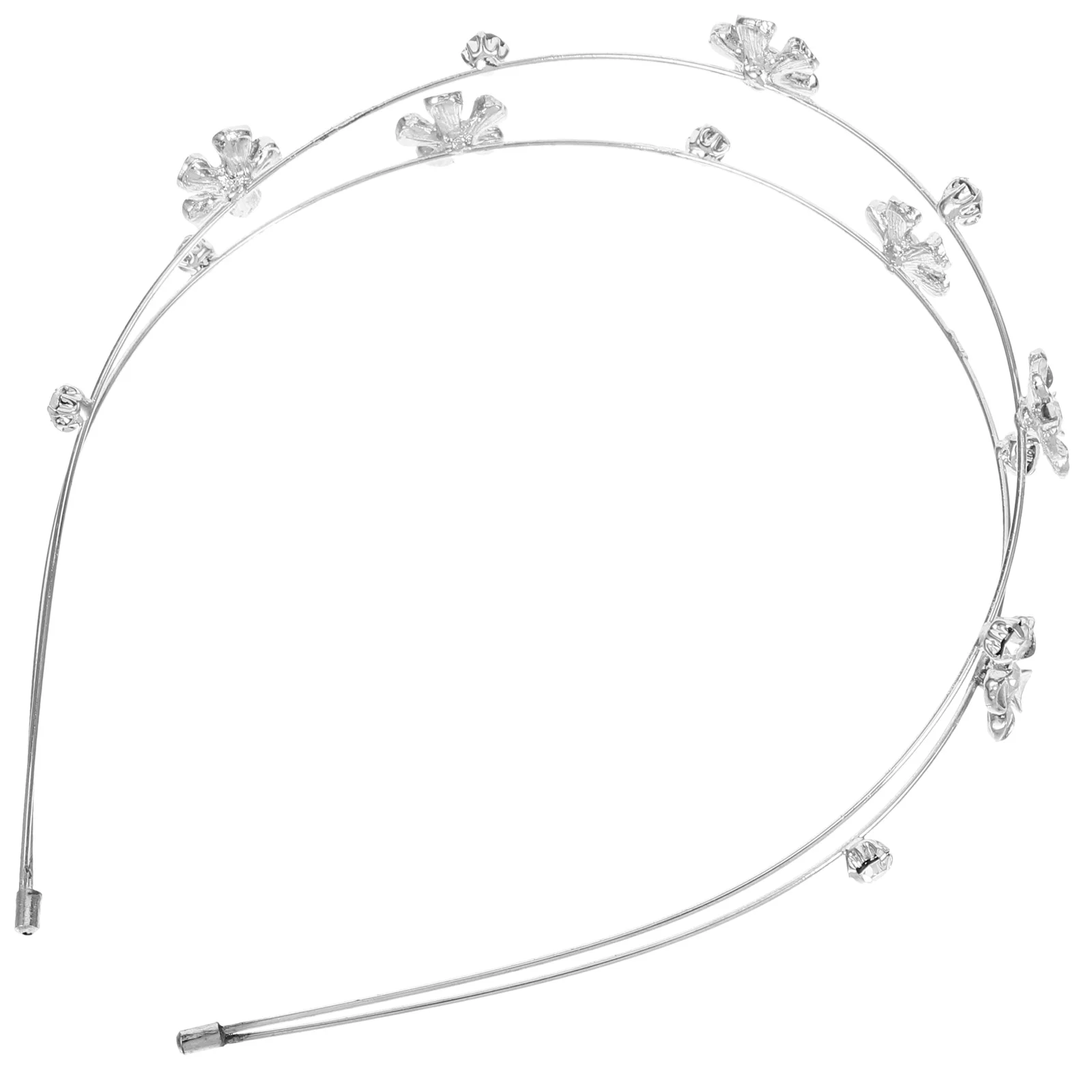 

Diamond Headb Women Bridal Hair B Wedding Accessories Rhinestone Crystal Elegant Hoop Adjusts Comfortably Shines Brightly Bride