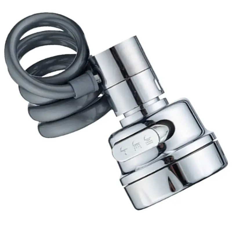 Accesorio de pulverizador de fregadero, extensor de pulverizador de fregadero, grifo de cocina extensible a prueba de salpicaduras, aireador de grifo de ahorro de agua de repuesto para