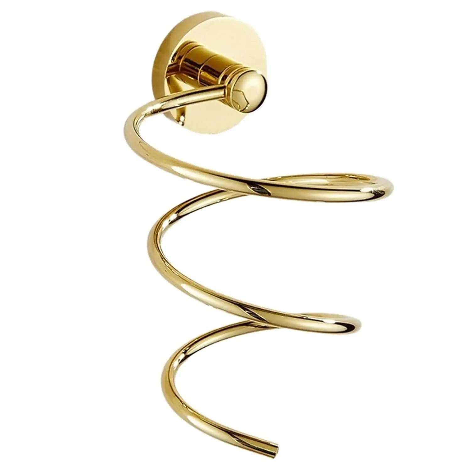 

Gold Tone Bathroom Hardware Set Towel Ring Paper Holder Robe Hook Toilet Brush Hair Dryer Holder Wall Mounting, Customized