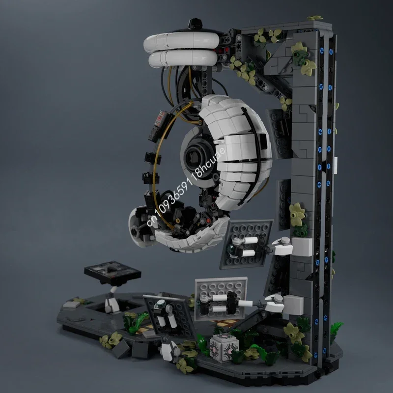 New 1867PCS GLaDOS - Portal 2 Famous Game Icons Scenario Architecture Moc Building Blocks Model Diy Creative Assembly Toys Gifts
