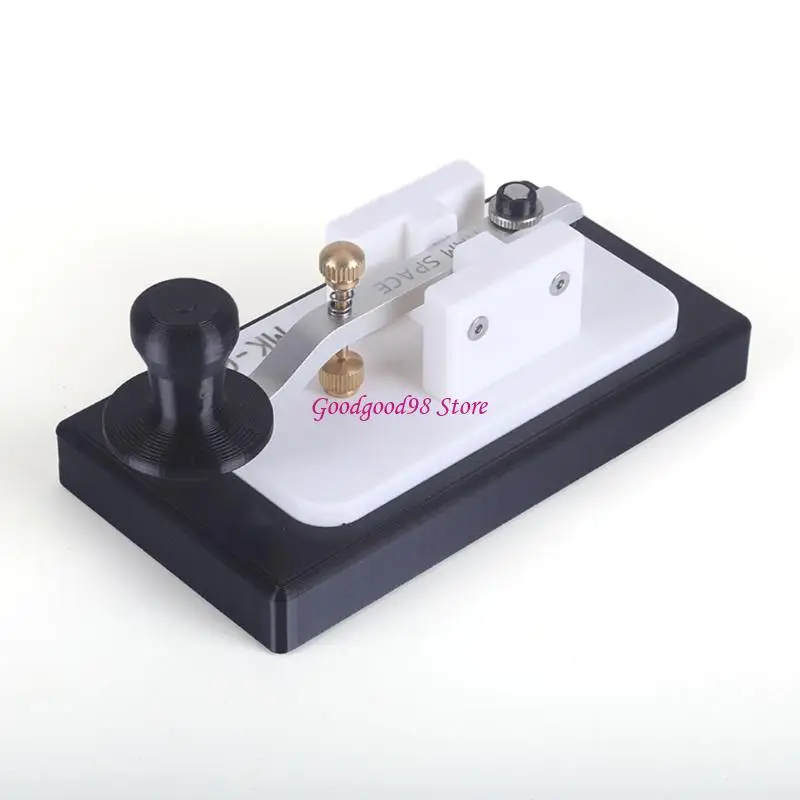 tasto-esercitazione-sul-tavolo-radio-con-controllo-manuale-della-pressione-tasto-invio-a-onde-corte-con-cavo-modulo-a
