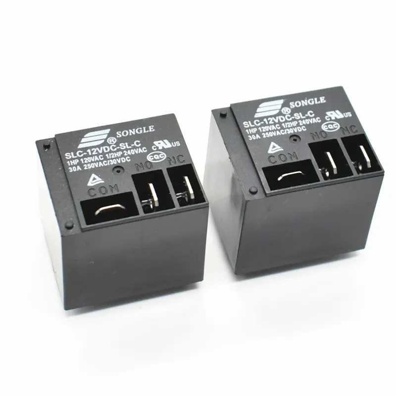 Power Relays SLC-12VDC-SL-C 12V 30A T91 HF2100 A set of conversions 5PIN