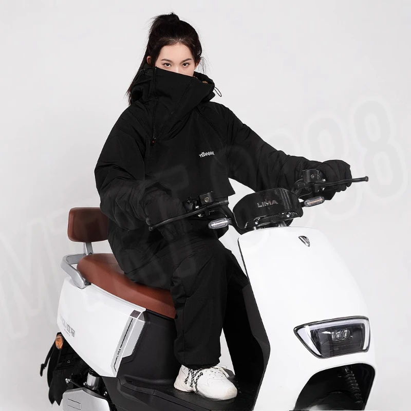 ฤดูหนาว Snowmobile ขี่ Coldproof เสื้อผ้าผ้าฝ้ายหนากันน้ํา Kart ชุดตกปลากลางแจ้งชุดเล่นสกี