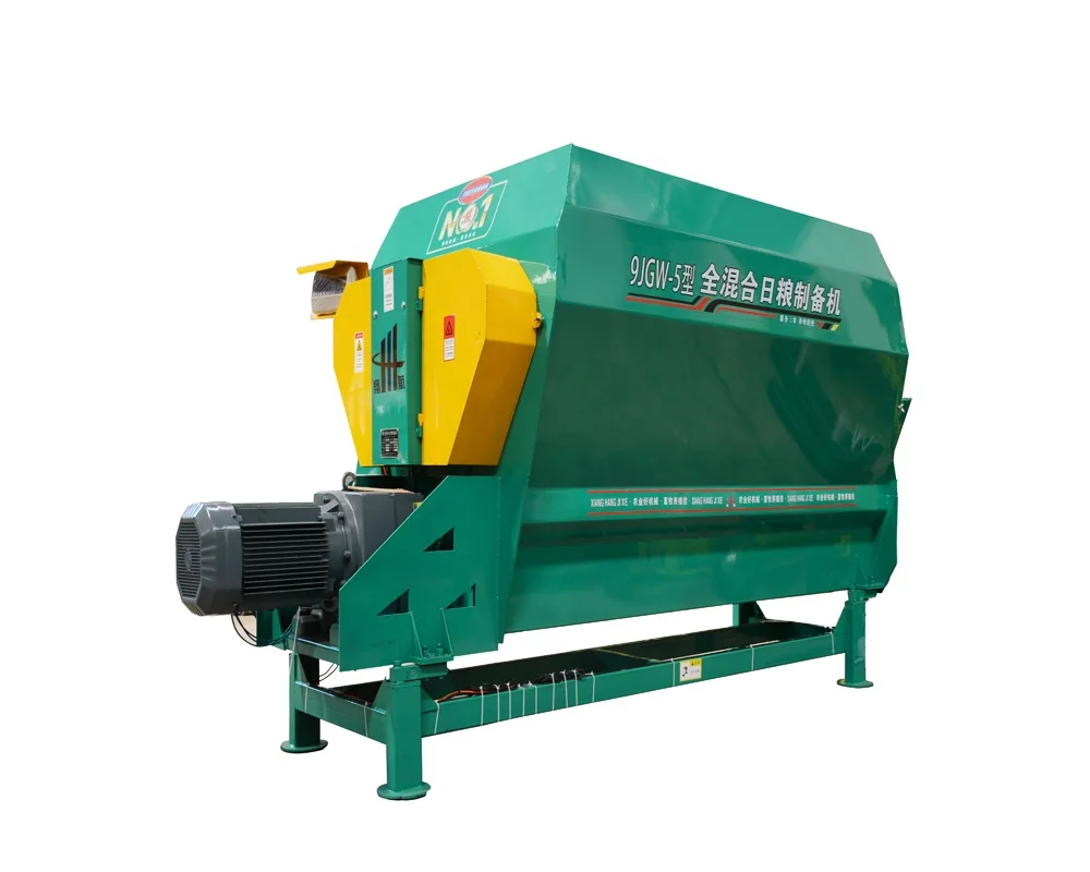 Various types of feed mixers in line with national standards