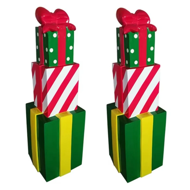 Garden Decoration Life Size Resin Christmas Decoration Sculpture