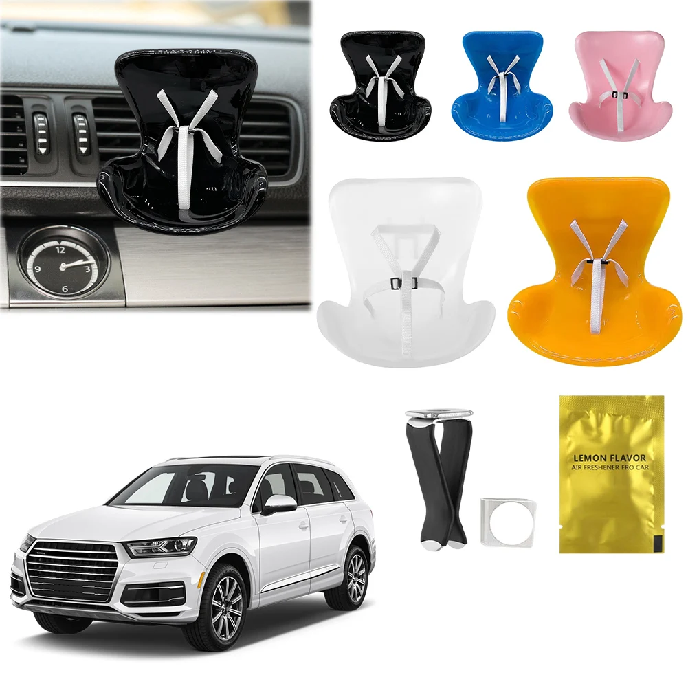 

Car Air Vent Decor with Belt Plush Doll Seat Car Decor Multi-Function Doll Vent Car Seat for Car Air-Conditioning Vents