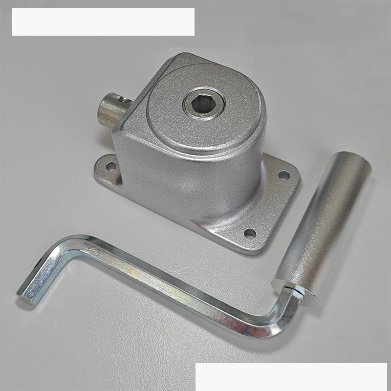Right angle reversing gearbox, small steering gear 90 degrees, bevel gear, speed ratio 1 to 1 bevel gear