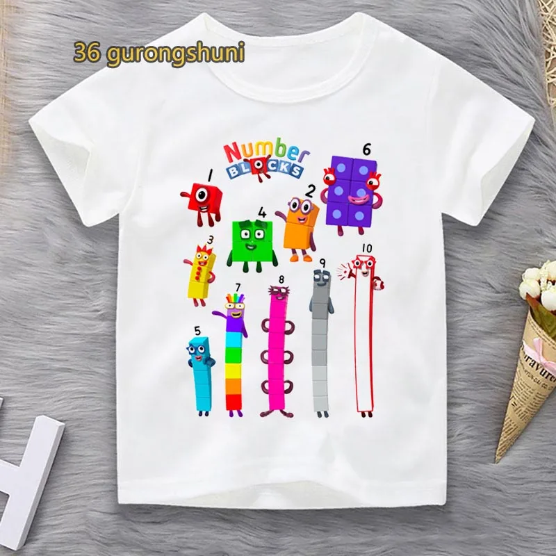 Baby T-Shirt für Mädchen Tops Grafik T-Shirt 3 4 5 6 7 Jahre Geburtstag Kinder T-Shirts Kinder Kleidung Mädchen 8 bis 12 Jungen Kleidung