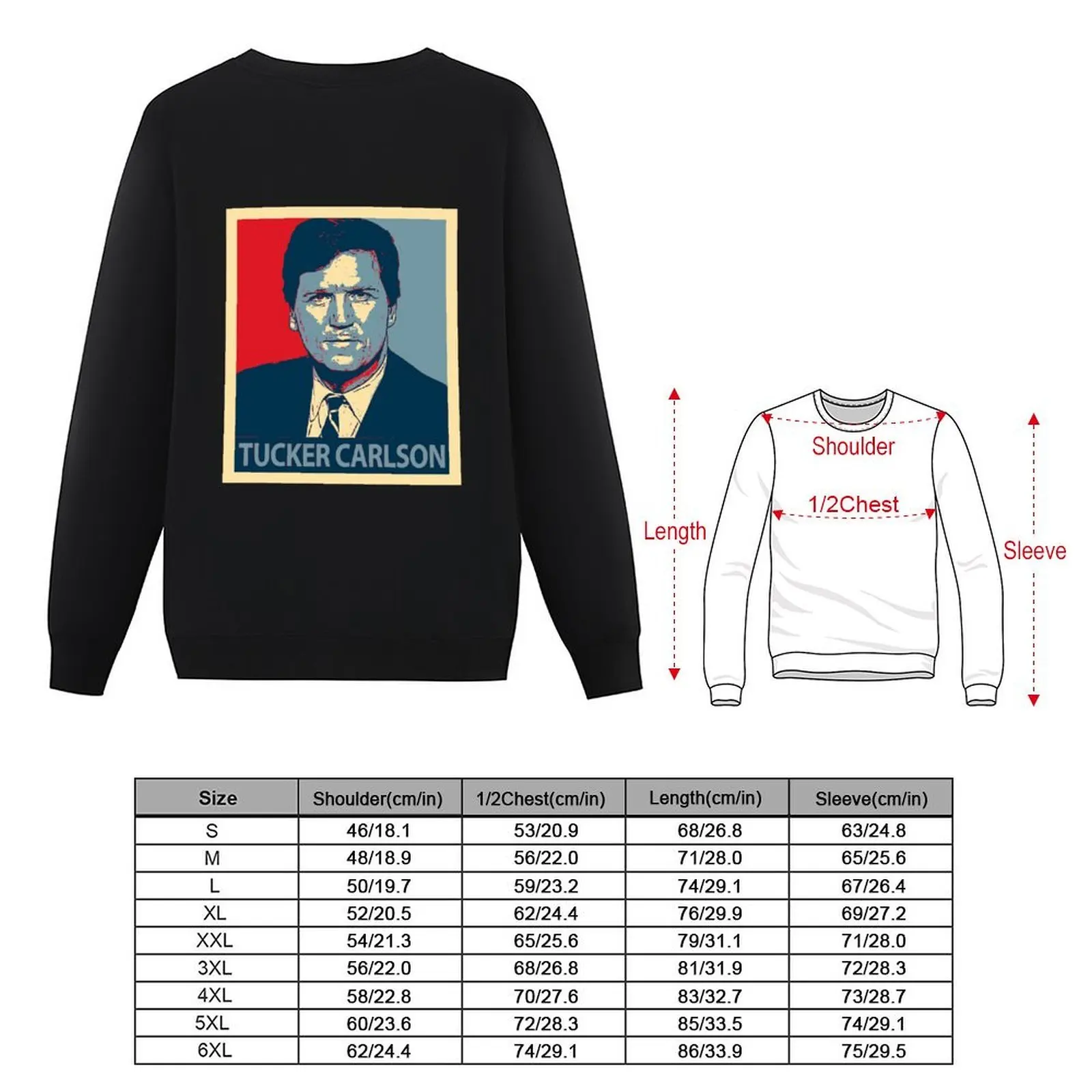 tucker carlson meme Pullover men's sweat-shirt set japanese style autumn jacket men mens clothing sweatshirts for men