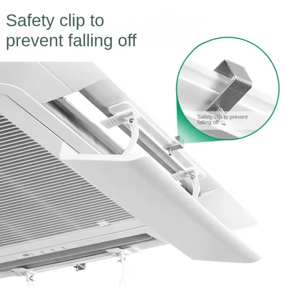 Central AC Accessories Office Air Conditioner Windshield Wind Deflecto Cover Cold Wind Baffle Defector