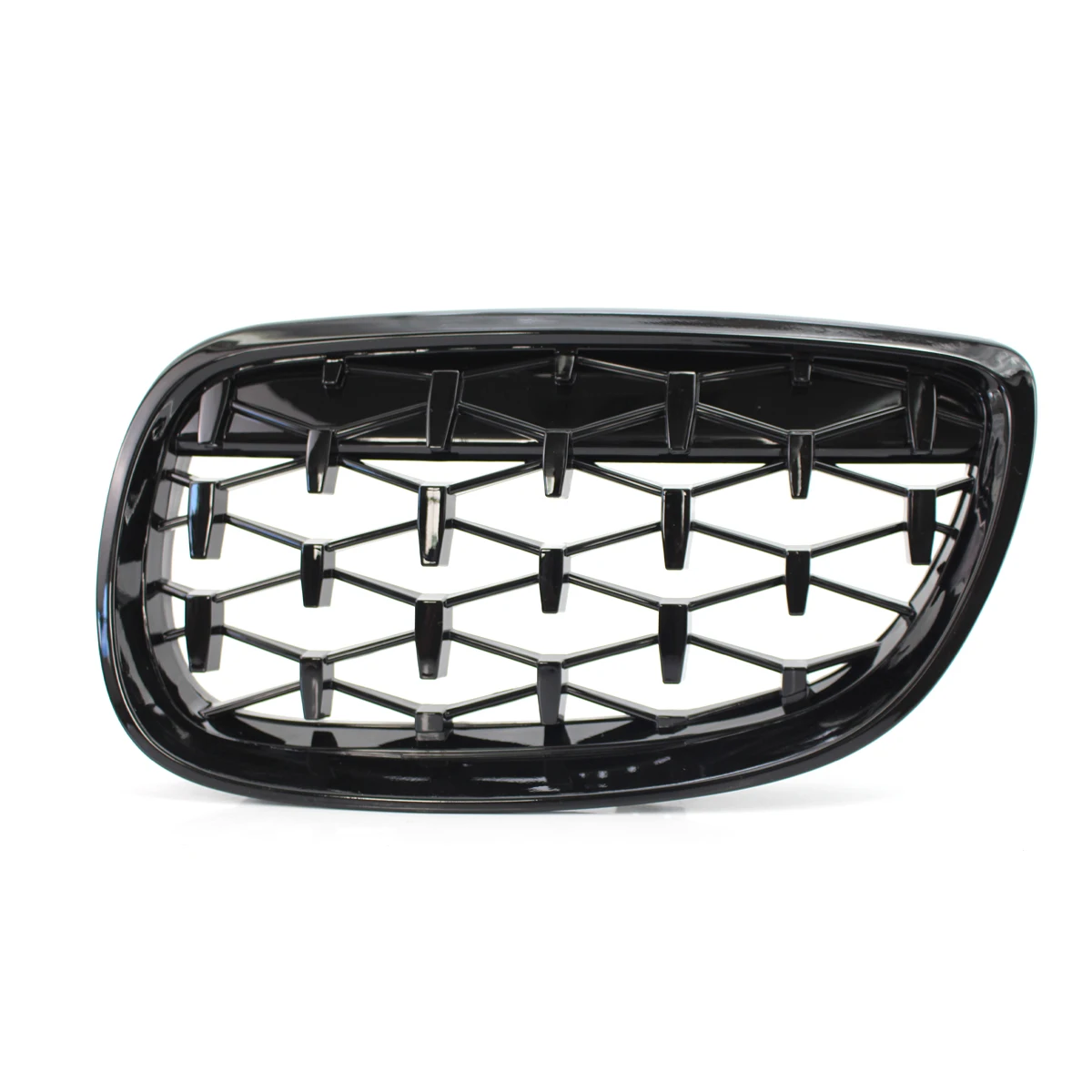 Rejilla delantera de riñón doble para BMW, accesorio de color negro con estilo de diamante, modelos E36, E39, E87, E90, E92, F20, F21, F30, E60, F10, F18, G30 y G38