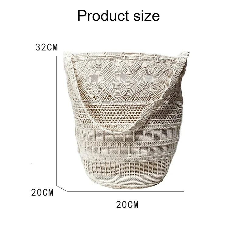 Hollow-woven Beach Bag - Luxurious Designer Handbag and Wallet for Ladies. 2026 New Style for Casual Vacation Shoulder Bag.