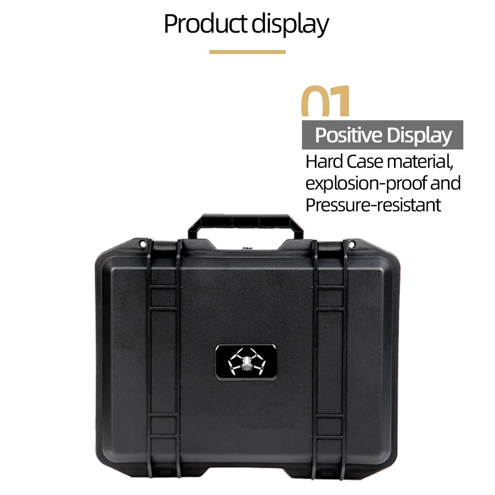 Caixa de armazenamento portátil para dji flip mini à prova dwaterproof água maleta protetora saco para dji RC-N3 controle drones acessórios