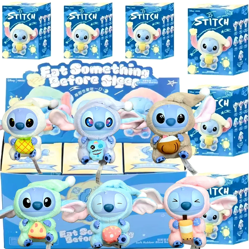 

Коллекция игрушек Disney Surprise Blind Box Eat Something Before Sleep, подарок на Рождество и день рождения для детей и взрослых