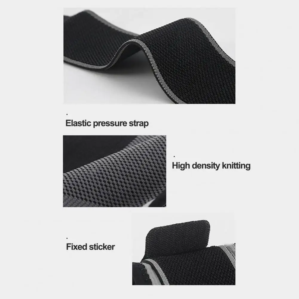 Moisture-wicking Elbow Sleeve Elbow Compression Sleeve with Fastener Tape High Elastic Breathable Pain Relief Brace