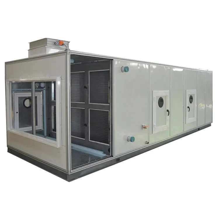 Modular construction air handling unit for commercial industry