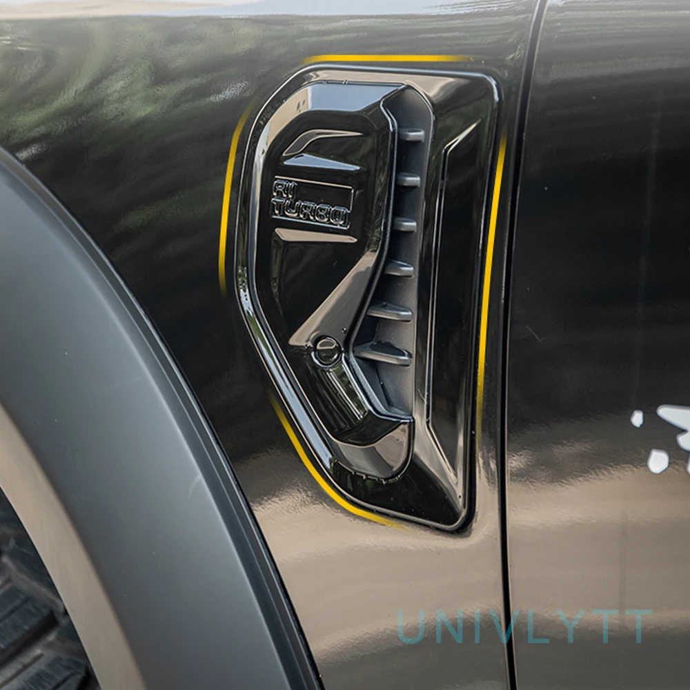 

Suitable for 2024 Ford Ranger Air Inlet Leaf Panel Decorative Cover Protective Cover Body Kit Accessories