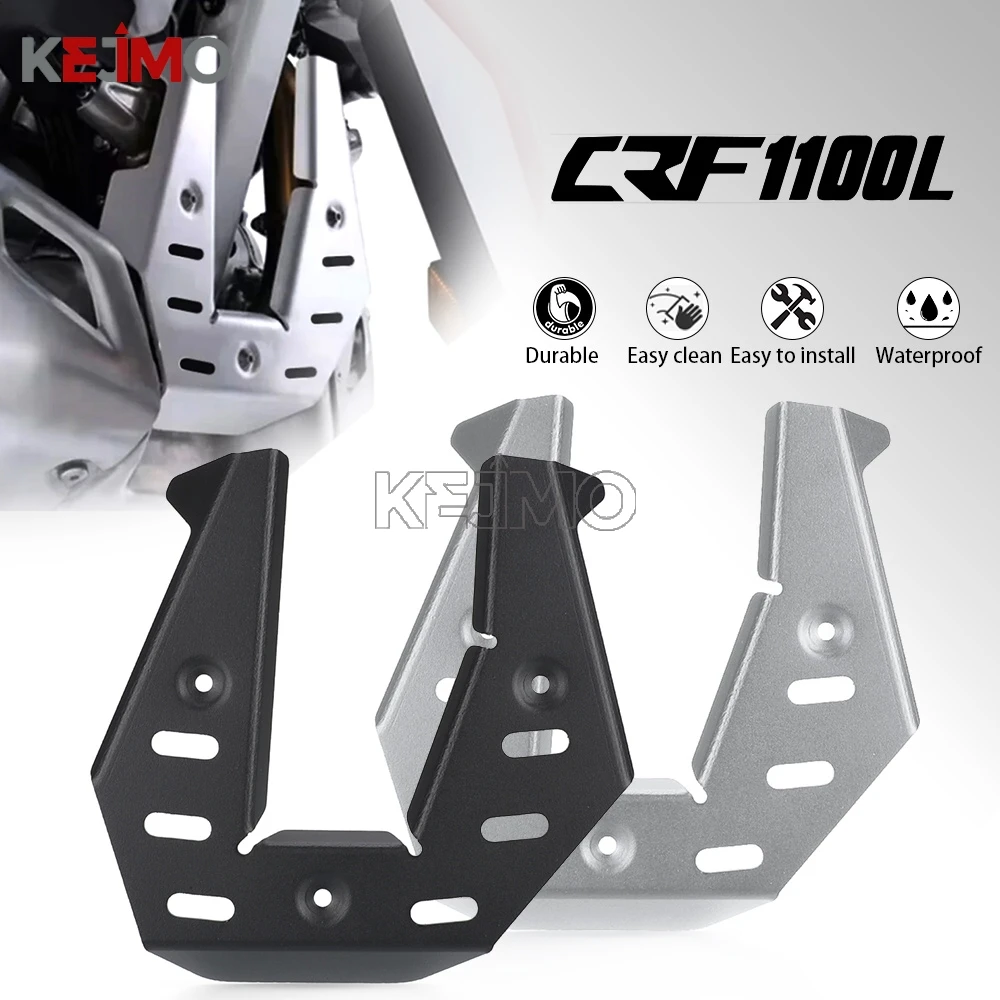 

Africa Twin CRF 1100 L CRF1100L 1100L 2020-2024 For Honda Motorbike Engine Guard Protector Front Cover Exhaust Pipe Accessories