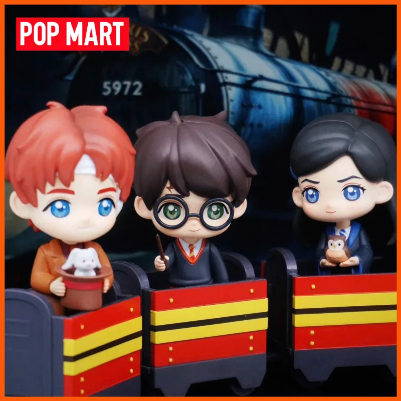 POP MART Harry Potter: Serie Camino a Hogwarts - Caja Misteriosa de Juguetes de Moda, Adornos, Figuras de Acción de Anime, Caja Sorpresa, Regalos