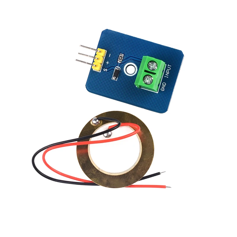 DIY KIT 3.3V/5V Ceramic Piezo Vibration Sensor Module Analog Controller Electronic Components Supplies Sensor for Arduino UNO R3