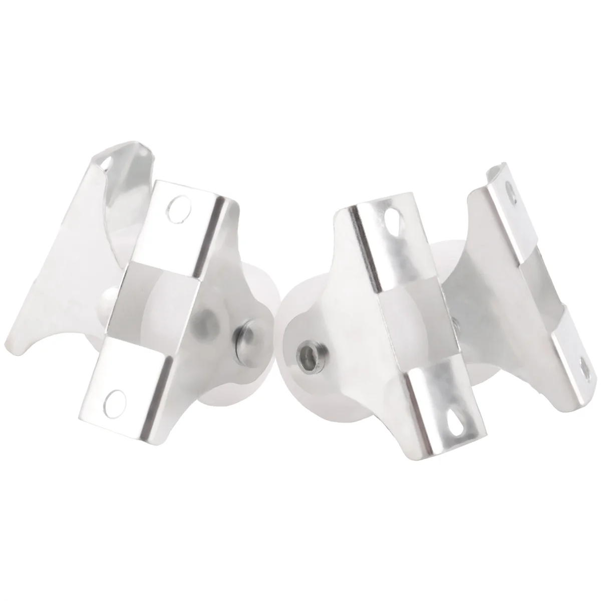 Plástico Branco Roda Caster Substituição, Móveis Roda, 25mm Diâmetro, 4 Pcs